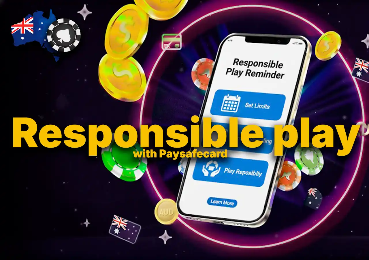 Responsible play reminder for Paysafecard users